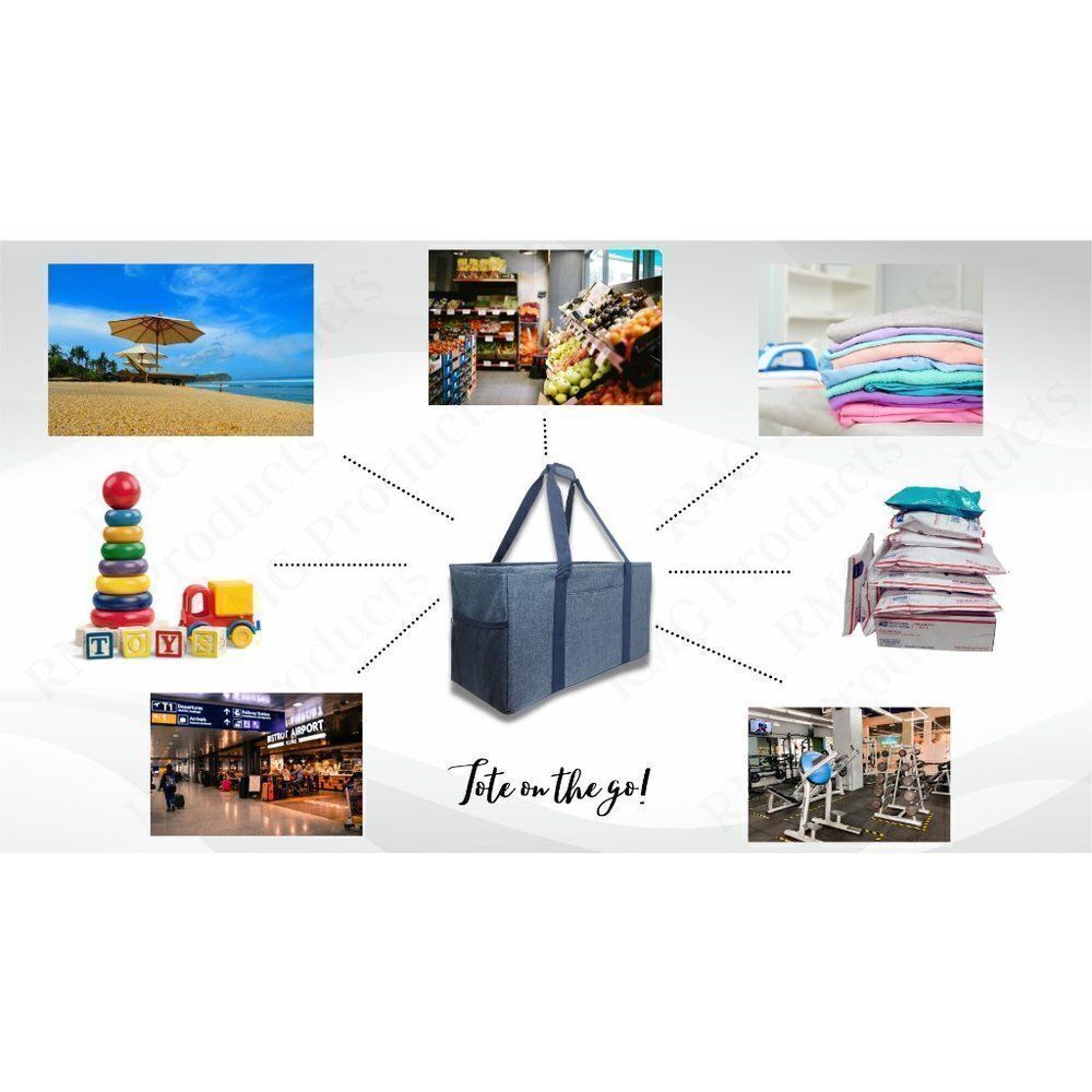 Multipurpose Utility Tote - Fuchsia - Picture 6 of 16